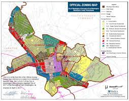 Washington Township Zoning Map Zoning_Map - Borough Of East Washington, Pa