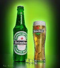 Heineken Beer Bottle And Glass By Stefan Radenkovicthese Models Were Initially Part Of A Larger Scene But Ha Heineken Beer Heineken Beer Bottle Heineken Bottle