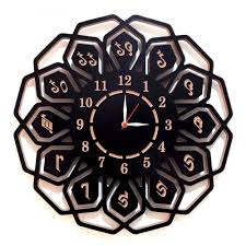 This metal beach themed wall art is a good ideal design for living room, bathroom, bedroom, wall, walkways, entrances, patio, backyard, outdoor, indoor decor. Tibetan Language Ranjana Lipi Wall Decor Clock Buy Online Wall Hangings