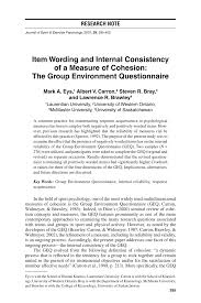 Accurate, reliable salary and compensation comparisons for kuala lumpur, malaysia, malaysia. Pdf Item Wording And Internal Consistency Of A Measure Of Cohesion The Group Environment Questionnaire