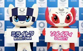 Miraitowa and someity, the mascots of the tokyo 2020 olympic and paralympic games, were unveiled on february 28, 2018. The Names Of The Tokyo 2020 Olympic Mascots Are Popicon Life