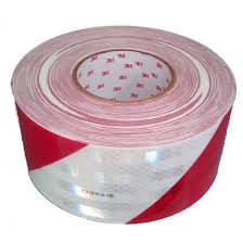 Banda Reflectiva 3m Blanca Y Roja Guantex Srl