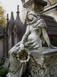 Montmartre Cemetery Paris Cemetery Statues Cemetery Art Cemetery Angels
