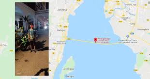 The bridge was inaugurated on 14 september. Man Rides Across Penang Bridge In 140 Seconds Gets Arrested Auto News Carlist My