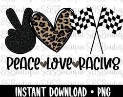 Free Free Love Racing Svg