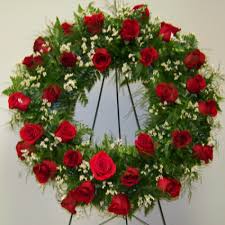 Communicate with the funeral music you select to work out the details of your event. Loving Rose Memories Sympathy Wreath In Warren Pa Virg Ann Flower Shop Inc