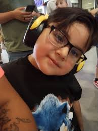 Autistic child loves monster trucks