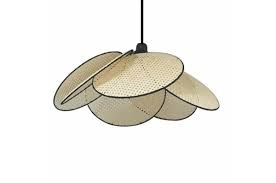 20 suspensions en fibres naturelles à adopter chez soi. Suspension Cannage En Rotin Hauteur Reglable Fleur Suspension Pas Cher