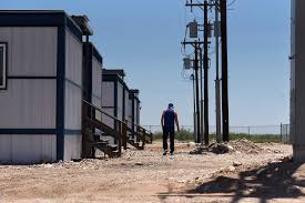 Welcome To The Man Camps Of West Texas Bloomberg