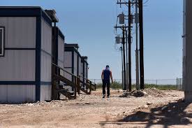 Welcome To The Man Camps Of West Texas Bloomberg