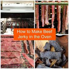 How To Make Beef Jerky In The Oven Oven Jerky Beef Jerky Beef Jerky Recipes