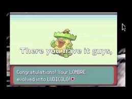 Pokemon Emerald Version How To Evolve Lombre D