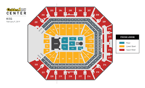 arco concert seating chart arco arena seating rose state