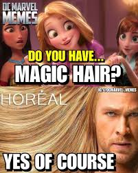We can all agree that most of our worlds wouldn't be the same without the invasion of the marvel comic universe, especially in theaters, over these years. Thor Is The Best Disney Princess Follow Dcmarvel Memes Remade With Some New Ideas Fr Disney Princess Funny Disney Princess Facts Disney Princess Memes