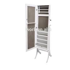 This armoire has a beveled edge mirror. Wood Mirror Jewelry Dressing Storage Cabinet Jewelry Armoire Make Up Cabinet Makeup Mirror Cabinet Buy Wooden Mirrored Jewelry Cabinet Standing Mirror Jewelry Cabinet Double Door Bathroom Mirror Cabinet Product On Alibaba Com