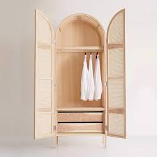 Feb 04, 2020 · separate work from play with this yarn woven rattan room divider. Cottage 2 Door Cane Closet With Hidden Drawers Natural Woven Rattan Cabinet Ash