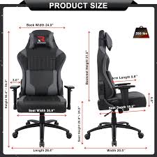 They should support your arms at the point where your elbows would naturally rest with your shoulders relaxed. Rimiking Gaming Chair Racing Computer Desk Executive Office Chair 360 Swivel Flip Up Arms Ergonomic Design For Lumbar Support Women Men Adults Home Office Furniture Home Office Chairs