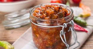 Recette De Ketchup Maison Aux Tomates Zeste Recipe Chutney Recipes Chutney Food