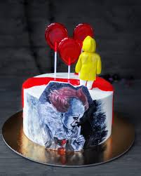 Pennywise Cake It Scary Cakes Clown Cake Halloween Cakes