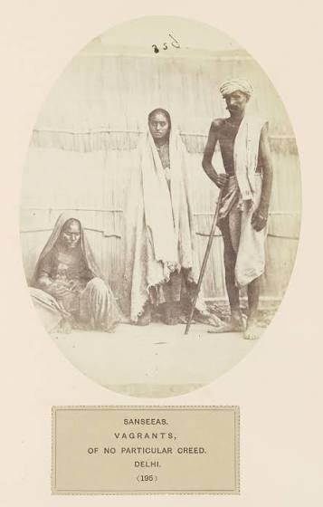 File:Three people of the Sansi tribe in Delhi, Shepherd & Robertson (possibly), ca.1859–69.png - Wikimedia Commons