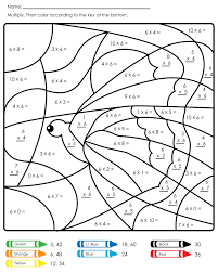 10 best free printable multiplication coloring worksheets printablee com