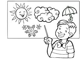 Let's discover various coloring pages linked to weather. Online Coloring Pages Coloring Page Weather Forecast Weather Coloring Pages For Kids