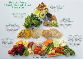 Whole Food Plant Based Diet Pyramid For Optimum Health