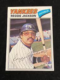 According to reggie, they quit playing when he could finally block cheryl's shots. Sold Price Nm Mt 1977 Topps Reggie Jackson 17 Baseball Card Hof New York Yankees August 1 0120 7 00 Pm Edt