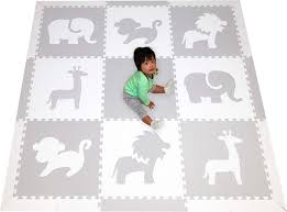Maybe you would like to learn more about one of these? Softtiles Foam Play Mat Safari Animals Premium Interlocking Foam Large Children S And Baby Playmat 6 5 X 6 5 Ft Light Gray White Scsafwh Buy Online At Best Price In Uae Amazon Ae