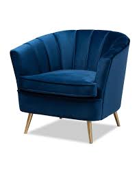 Furniture Emeline Accent Chair Reviews Chairs Furniture Macy S In 2021 Blue Velvet Accent Chair Fabric Accent Chair Accent Chairs