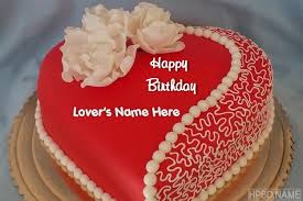 Romantic Birthday Cake For Wife With Name Pin On Love Quotes