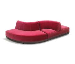 Phoenix By Neue Wiener Werkstatte Curved Couch Sofa Curved Sofa
