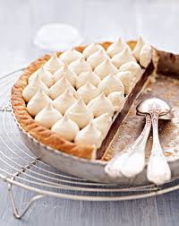 Tarte Au Chocolat Meringue Au Cafe Recette Tarte Au Chocolat Recette Tarte Chocolat Delicieux Desserts