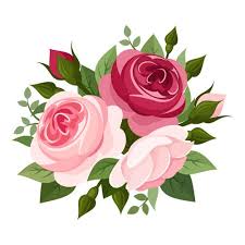 Elegant Flowers Bouquet Vector 03 Vector Flower Free Download Vector Flowers Flower Art Rose Illustration