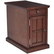 Rectangular Shaped End Table Works Well Next To An Armchair Recliner Or Couch Handsome Traditional Style In 2020 End Tables Dark Brown Living Room Furniture Table