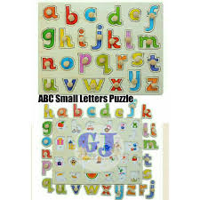 34 list list price $14.02 $ 14. Abc Small Letters Wooden Peg Puzzle Shopee Philippines
