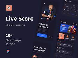 Enter the scores as they happen. Live Score Ui Kit Designersrepo