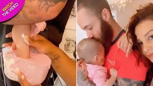 Ashley, 30, and safiyya, 33, had hoped to take azaylia to singapore for specialist treatment to save her life, but were tragically told her condition had worsened and it was no longer an option. Ashley Cain Has Keepsake Casts Made Of Daughter S Feet To Mark Her Turning 8 Months Old Mirror Online