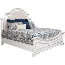Magnolia manor queen upholstered panel. Magnolia Manor Queen Bed 244 Br13hybr14br90 Afw Com