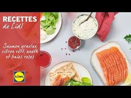 Saumon Gravlax Citron Vert Aneth Et Baies Roses Lidl Recettes Gravlax Saumon Gravlax Lidl Recettes