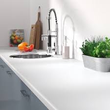 Nous proposons différents modèles : Plan De Travail Stratifie Long 180 Cm Decor Imitation Blanc Brico Depot