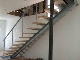 Guided tours are available with advance notice. I Beam Staircase Minimalistisch Treppen Philadelphia Von Mitchell Welding Iron Works Inc Houzz