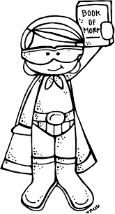 Black And White Superhero Clipart Melonheadz Lds Illustrating 2016 Primary Theme Lds Coloring Pages Coloring Pages Lds Nursery