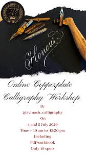 Below you can see glyphs copperplate script font. Copperplate Calligraphy Online Workshop Simplicity