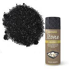 Tremclad® textured finish paint click to enlarge. Rust Oleum Stone Black Granite Textured Effect Multi Surface Spray Paint 400ml Diy At B Q