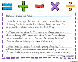 Check spelling or type a new query. Get Creative With Pi Day Classroom Activities Fablevision Learning