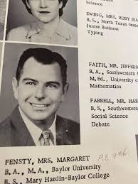 My friend, Peggy, and I are talking about all the neighbors who lived  around her grandmother off of Monticello in Temple. She remembered that  Clyde Farrell lived there. I did not know