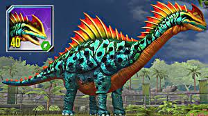LABYRINTHOSAURUS Max Level 40 - Jurassic World The Game - YouTube