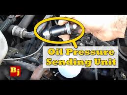 Testing procedures with multimeter unplug the connector from oil pressure switch and check the connectivity between the contacts. How To Change An Oil Pressure Sensor Youtube