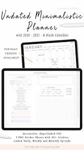 Undated Digital Planner Ipad Planner Planner Goodnotes Etsy Video Video In 2020 Digital Planner Study Planner Planner